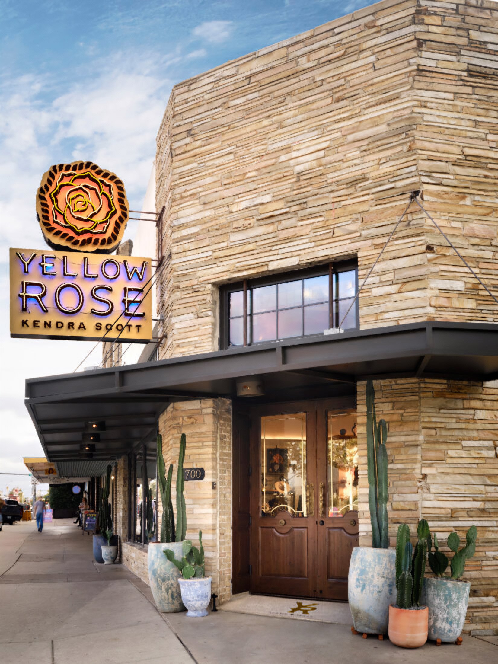 Yellow Rose by Kendra Scott — J Muzacz | Austin, Texas based Mural